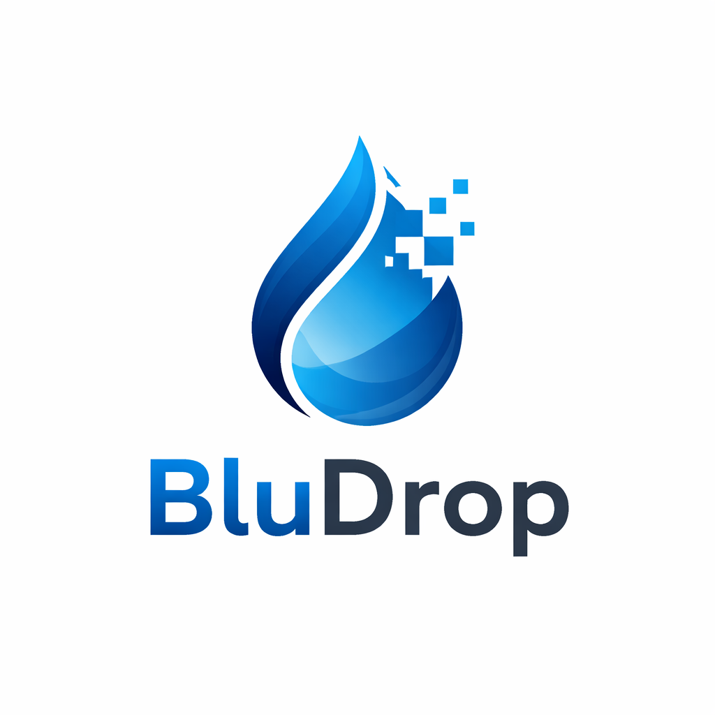 BluDrop logo